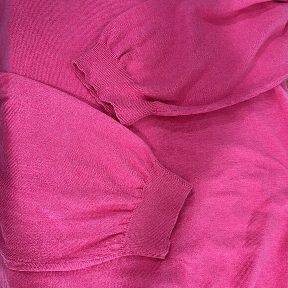 Peter Millar Cotton Cashmere Blend V-neck Pullover Sweater In Pink Size 4XL - Picture 10 of 10